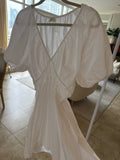 Wilfred V neck cotton poplin dress