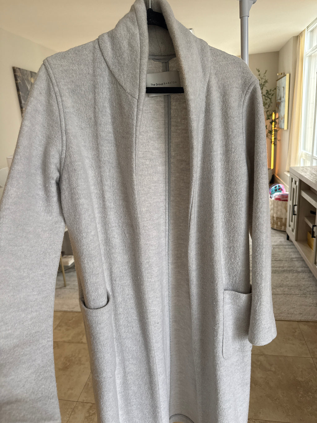 The Group Babaton merino wool coat