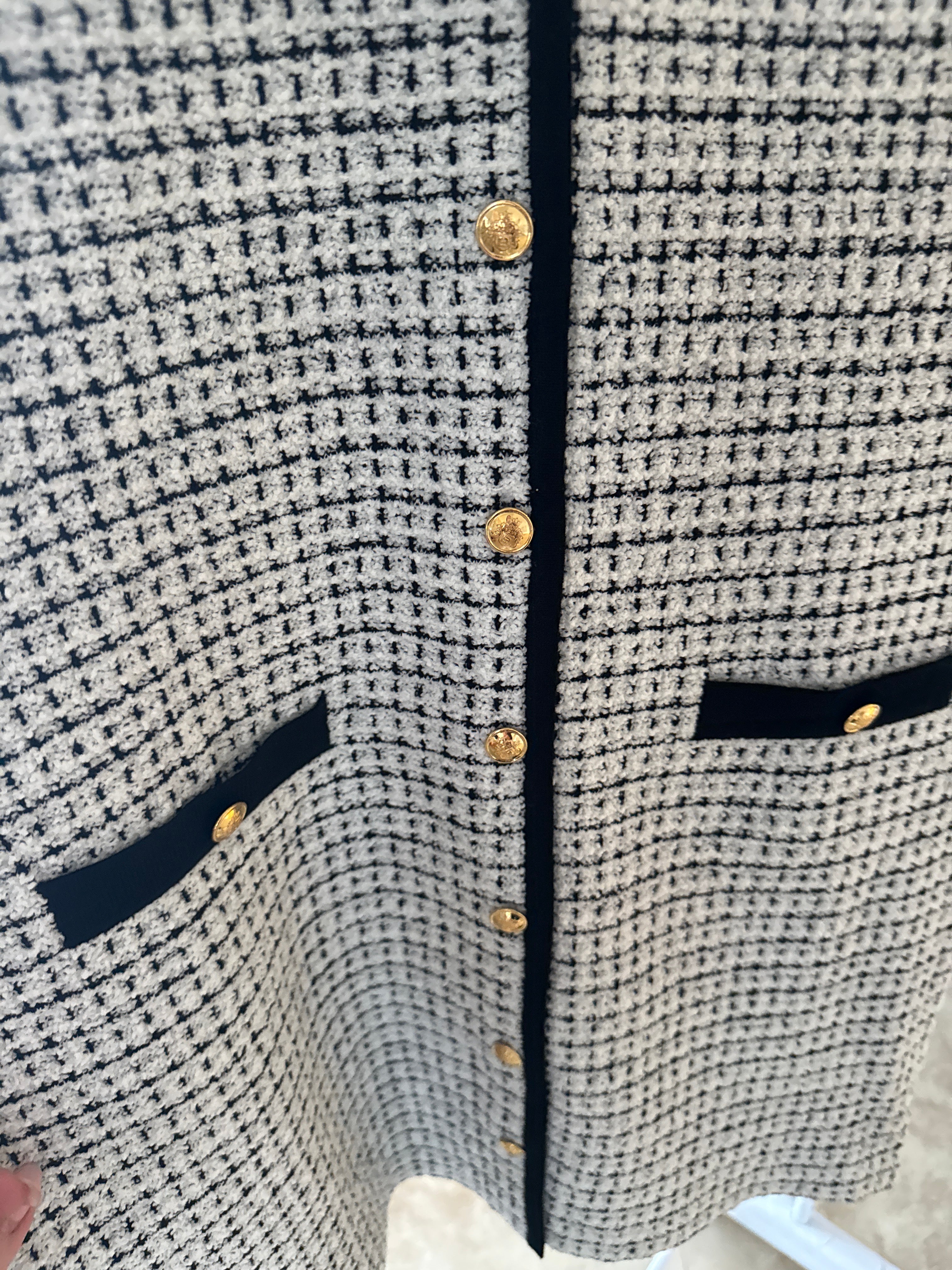 Babaton Tweed boucle dress