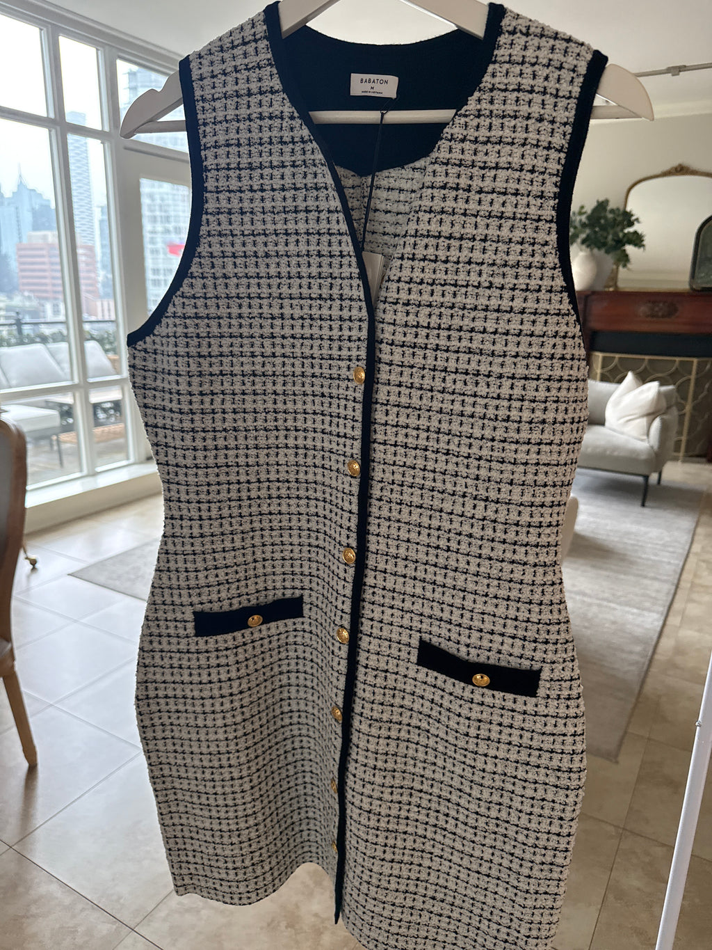 Babaton Tweed boucle dress