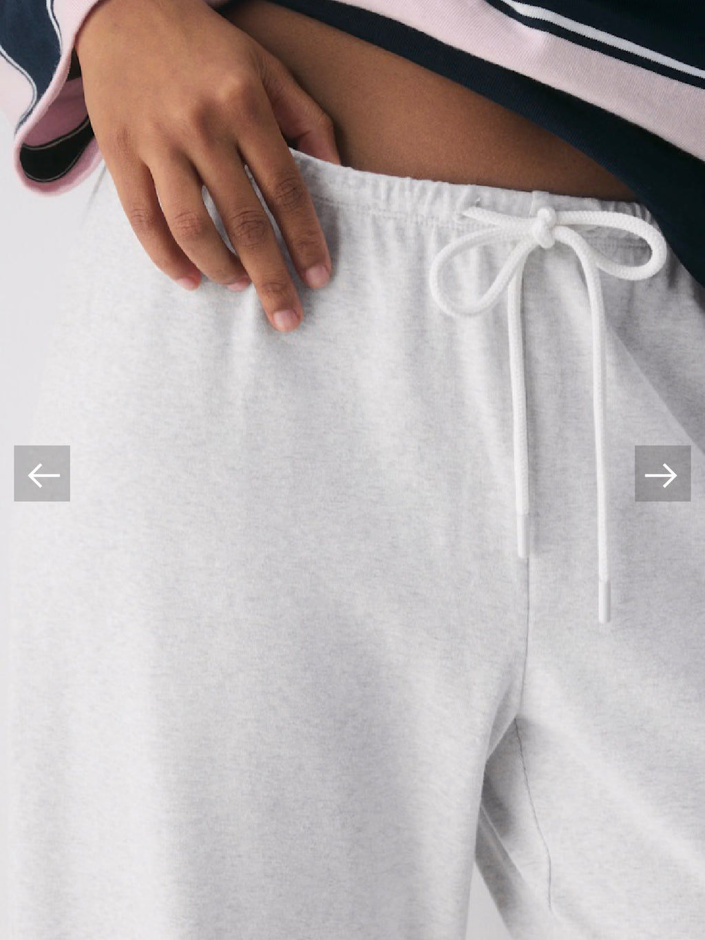 Sunday Best Gilmore Pant heathered white