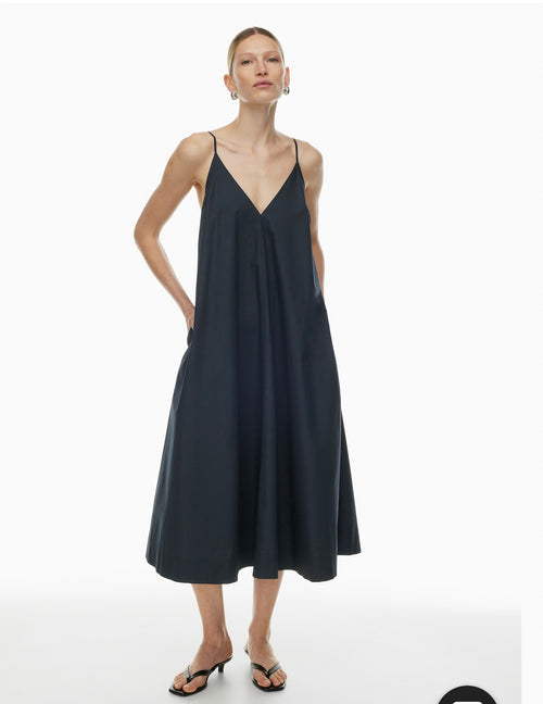 Babaton 100% cotton poplin dress