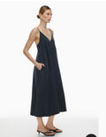 Babaton 100% cotton poplin dress