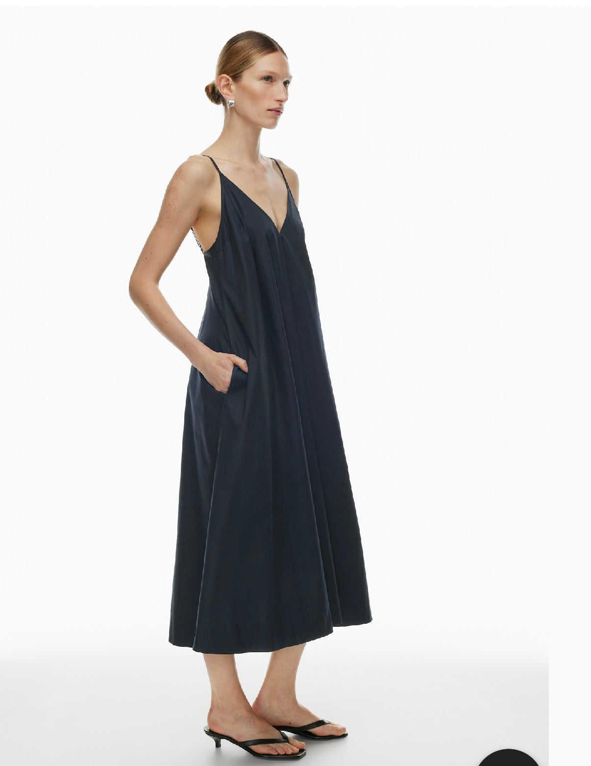 Babaton 100% cotton poplin dress