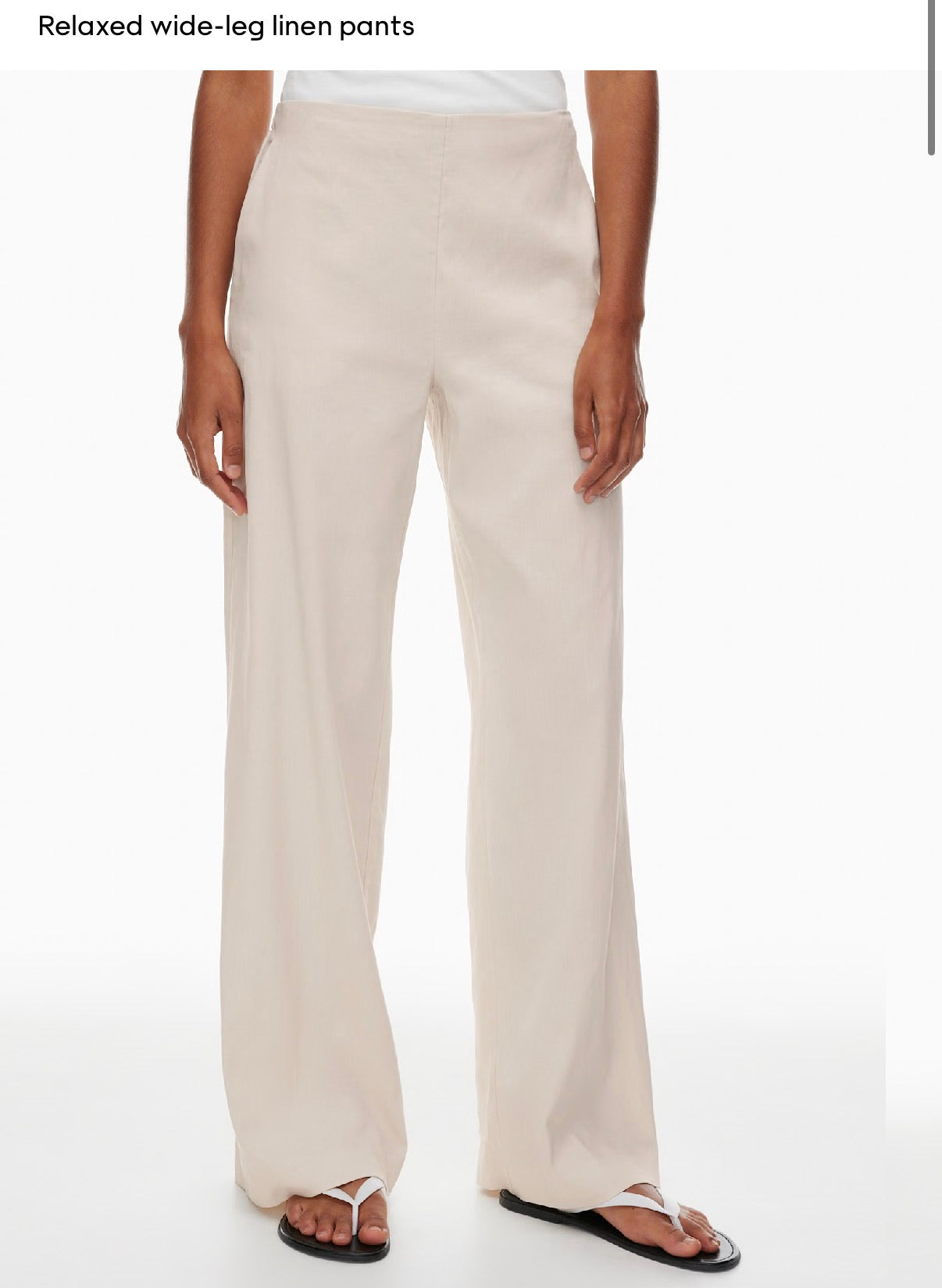 Babaton Parity Linen Pant size 10
