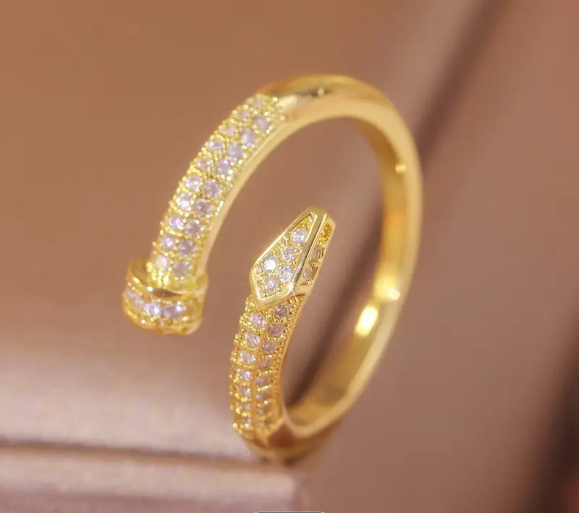 Luxe Diamond Nail Ring