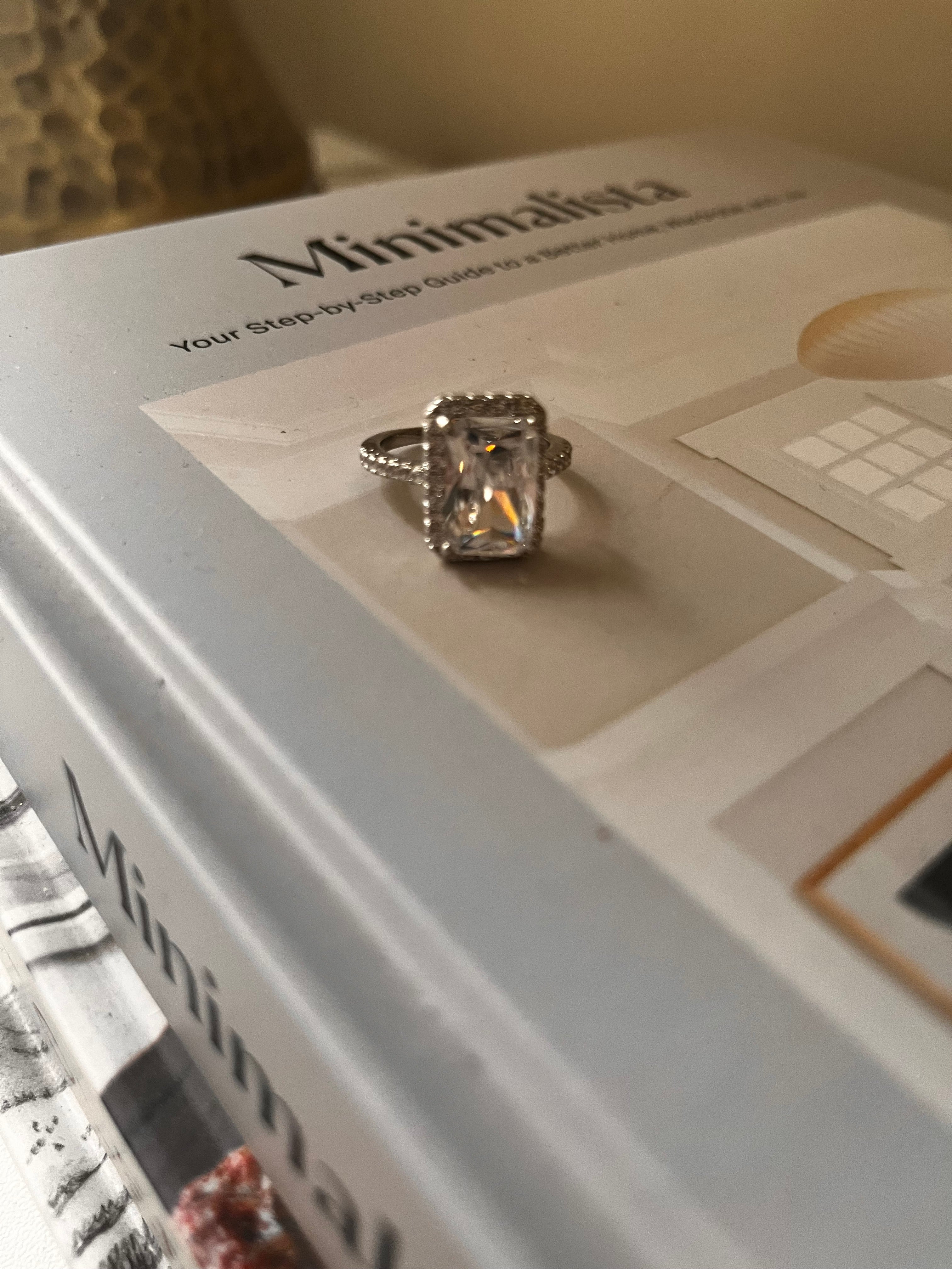 Halo Diamond Ring