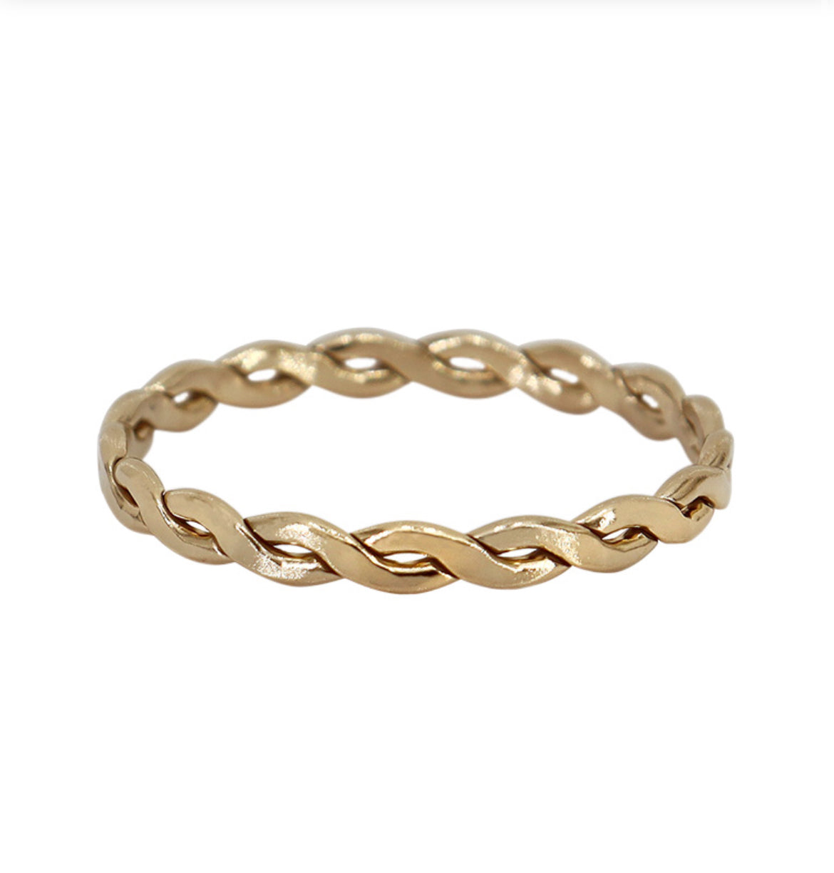 Gold Fill Woven Ring