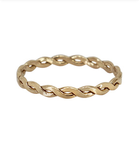 Gold Fill Woven Ring