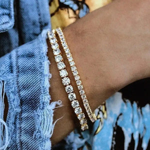 Diamond Tennis Bracelet GOLD