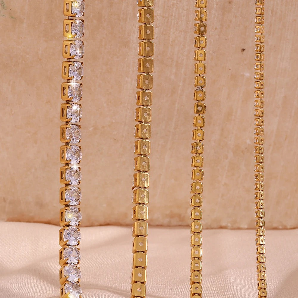 Diamond Tennis Necklace 5mm