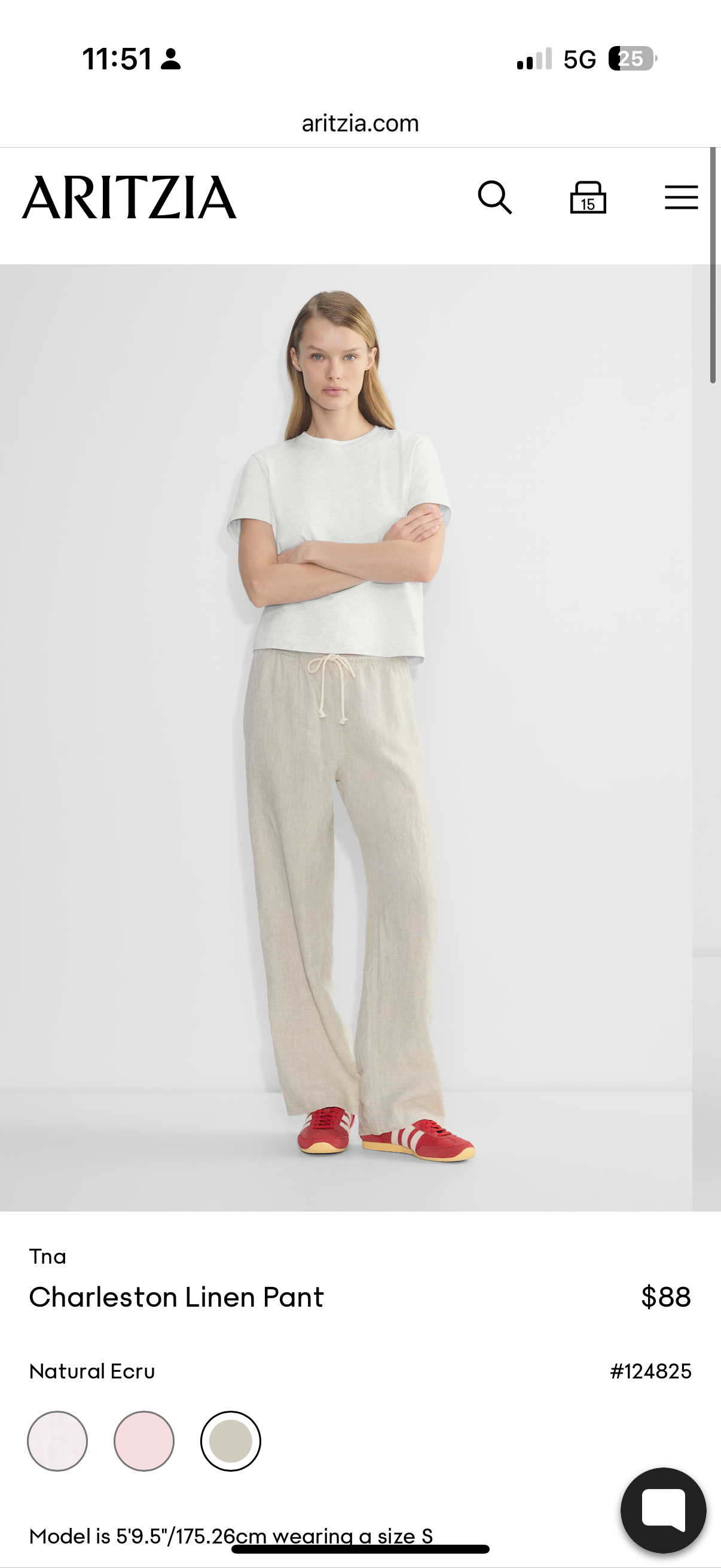 TNA Linen Pant