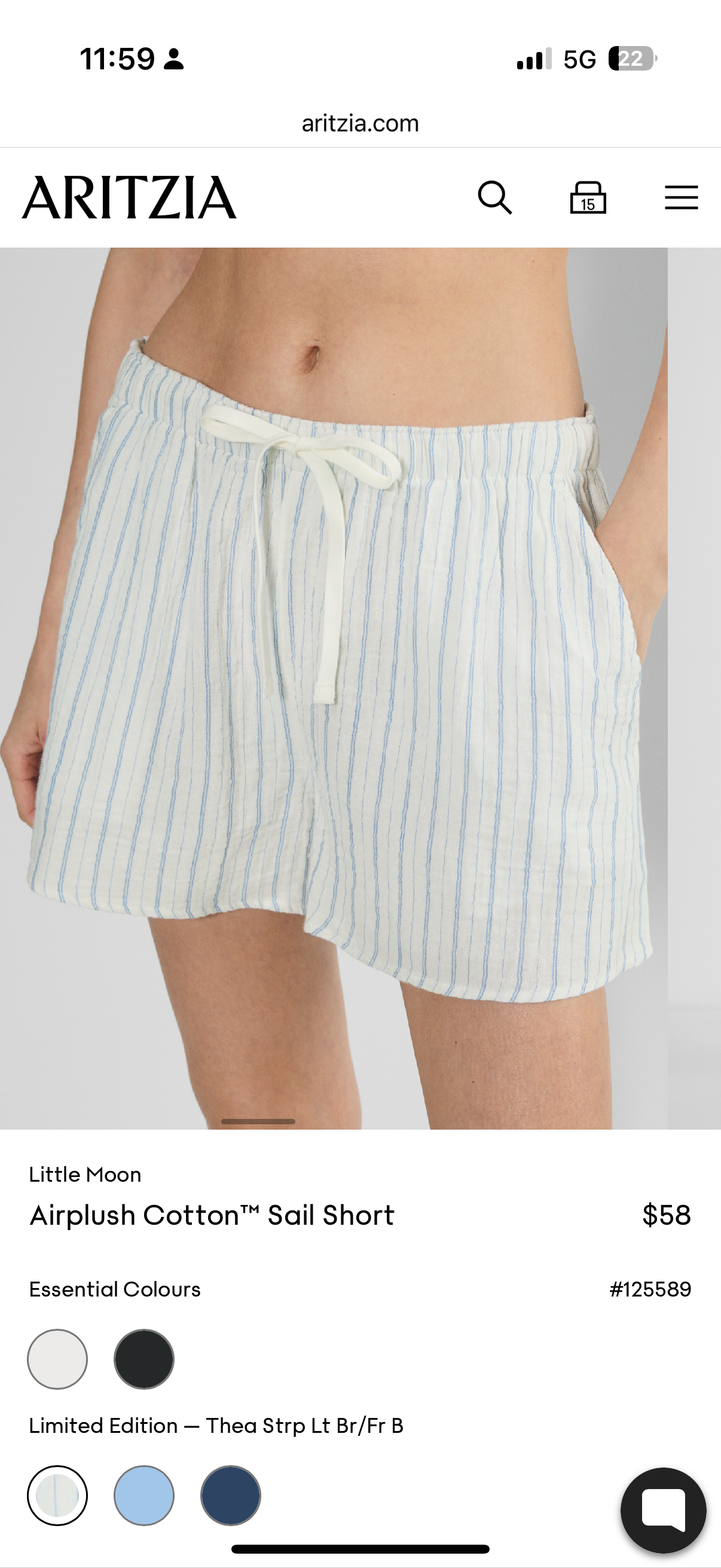 Airplush Cotton SAIL SET (Shirt & Shorts)