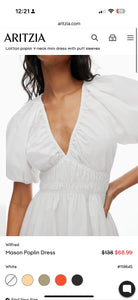 Wilfred Mason Poplin Dress