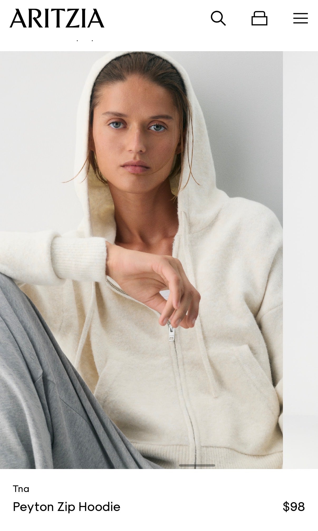 TNA Peyton Zip Hoodie