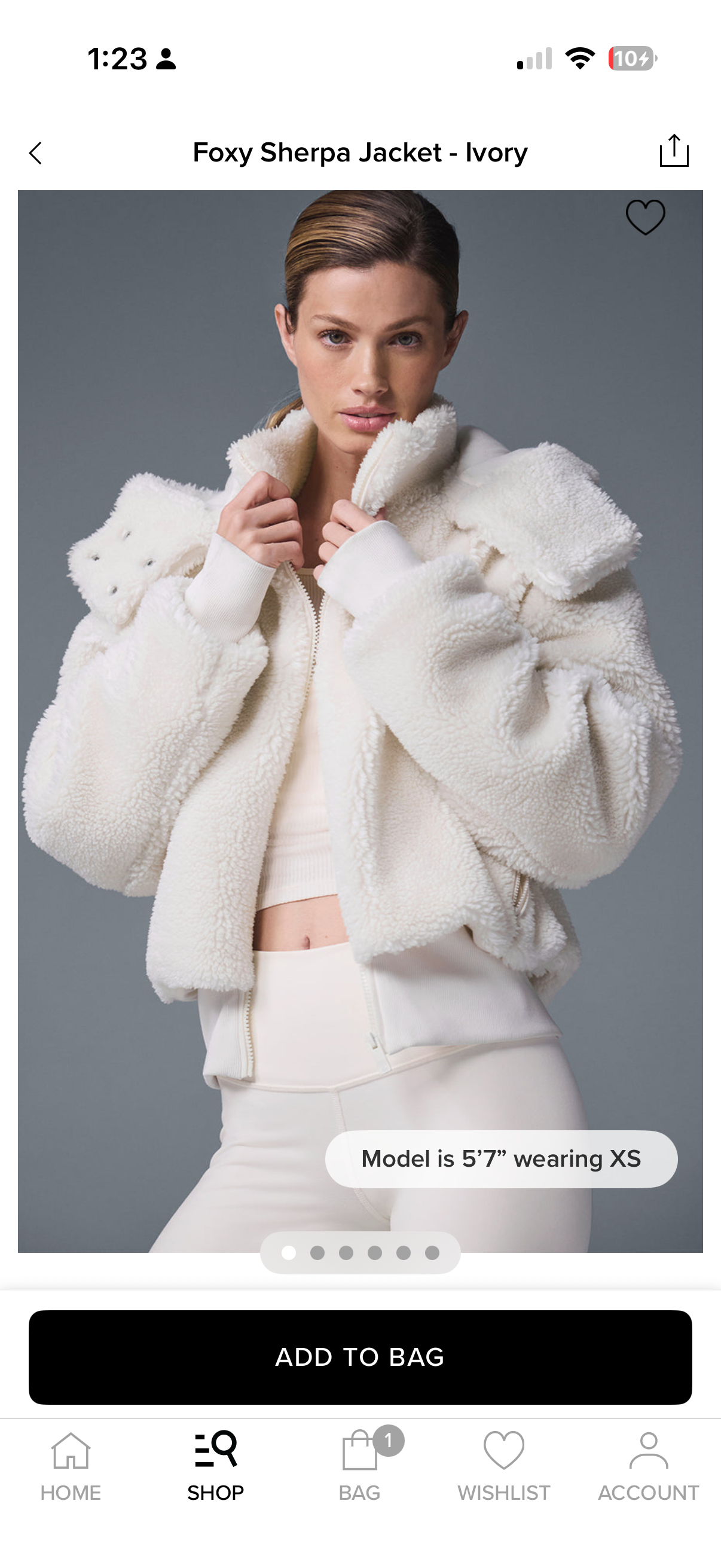 Alo Foxy Sherpa Jacket