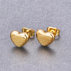 Forever Love NYC Heart Earrings