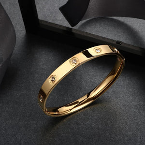 Luxe Diamond Bracelet Gold