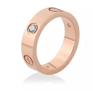 Rose Gold Diamond Ring