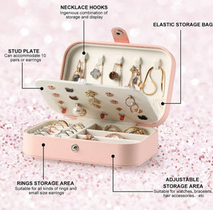 Large Jewelry Case Pink